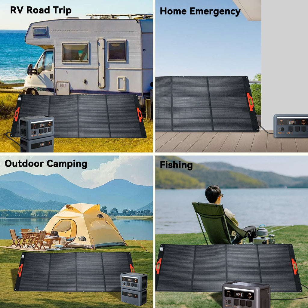 OSCAL PM400 Plus 400W Foldable Solar Panel for PowerMax 6000, 3600 & 2400