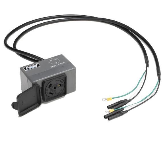 Pulsar 30A Inverter Generator Parallel Kit RV Ready 120V TT-30R Outlet 3FT Cable