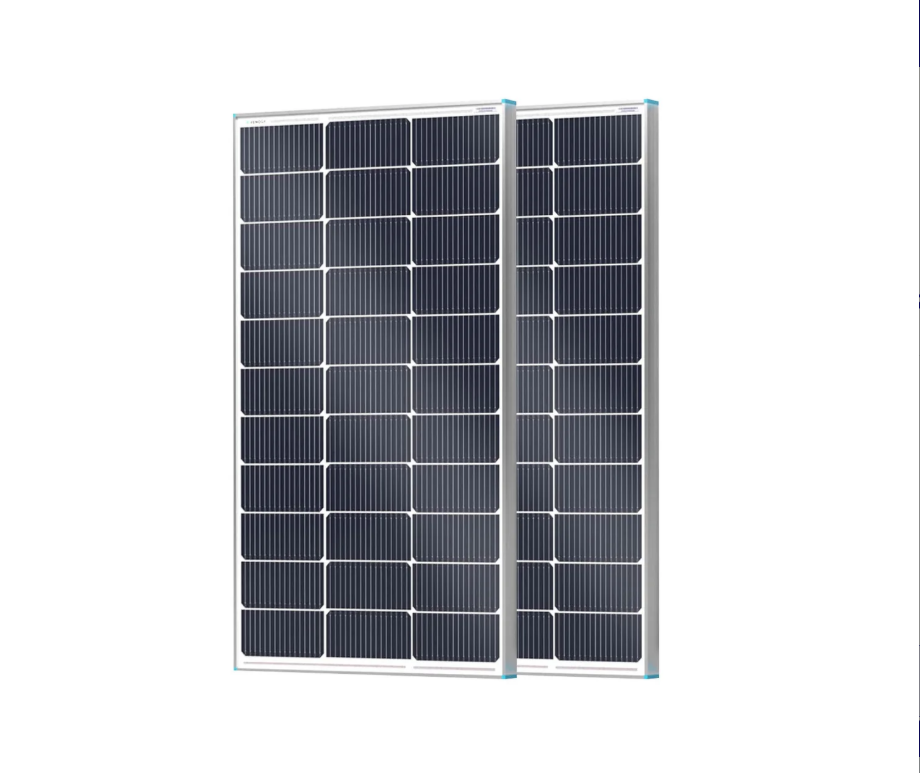 Renogy 100W N-Type TOPCon Rigid Solar Panel 2-Pack – 200W Total Solar Power Kit