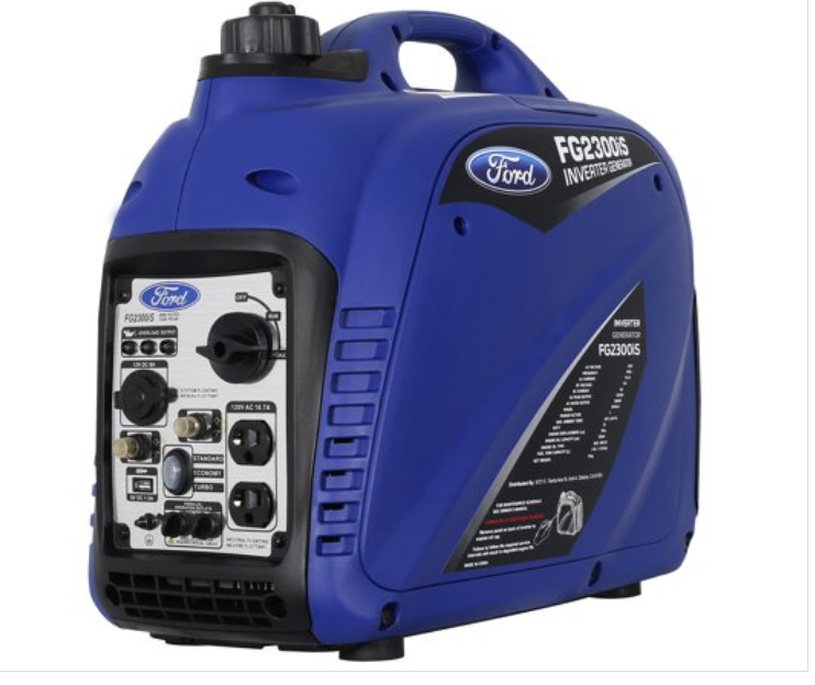 Ford 2300W Peak Portable Inverter Generator – Parallel Capable & Quiet Operation