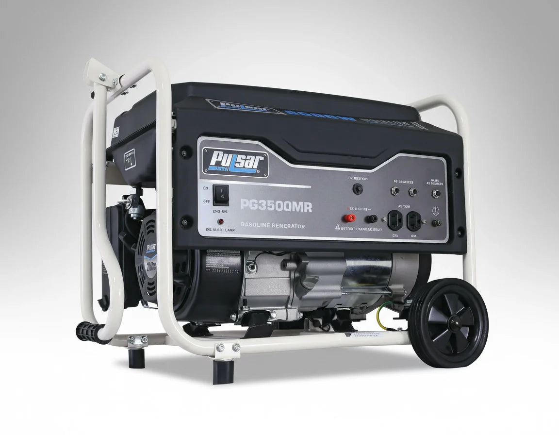 Pulsar PG3500MR 3500W Gas Powered Portable Generator (CARB) with 3000 Running Watts