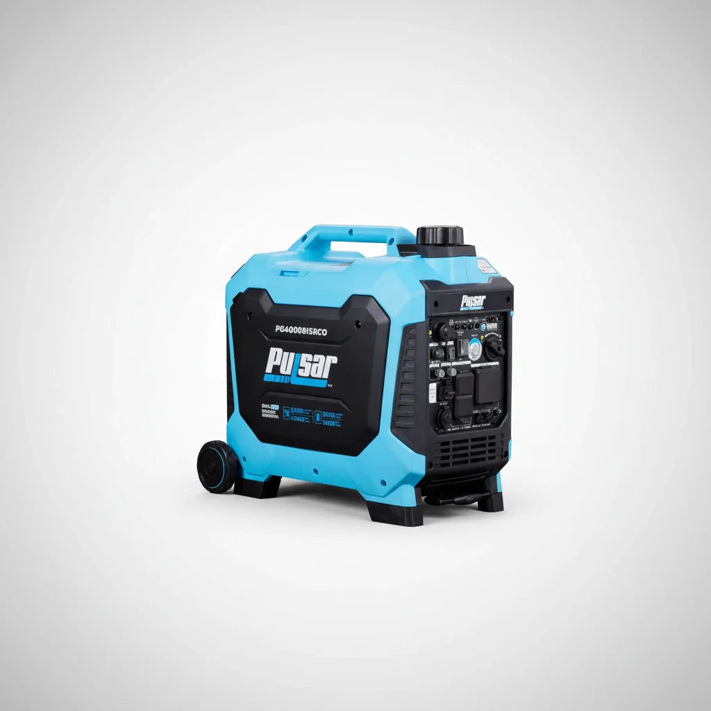 Pulsar 4000W Dual Fuel Inverter Generator with CO Sentry & Electric Start